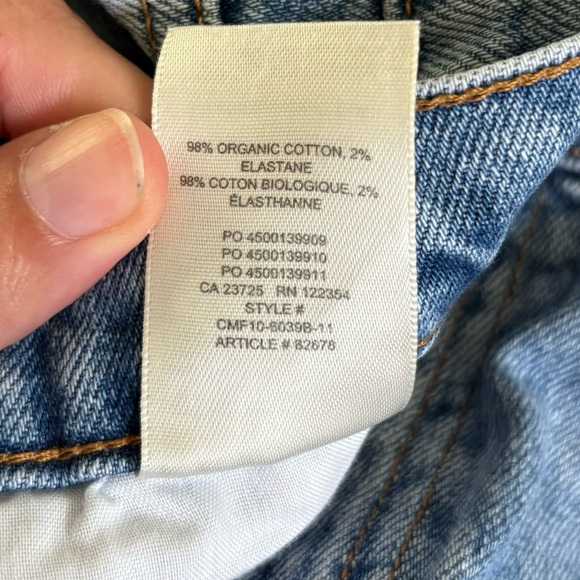 Aritzia Denim Forum The Bailey High Rise Boot 32L jeans - Picture 9 of 11